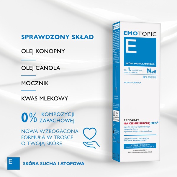 Emotopic Med+, preparat na ciemieniuchę, 75 ml