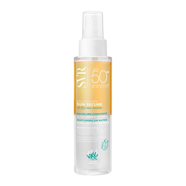 SVR Sun Secure Eau Solaire, ochronny spray przeciwsłoneczny SPF 50+, 200 ml