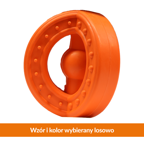 Duvoplus Rubber Tugger Mix, zabawka dla psa, 7 cm, 1 szt.