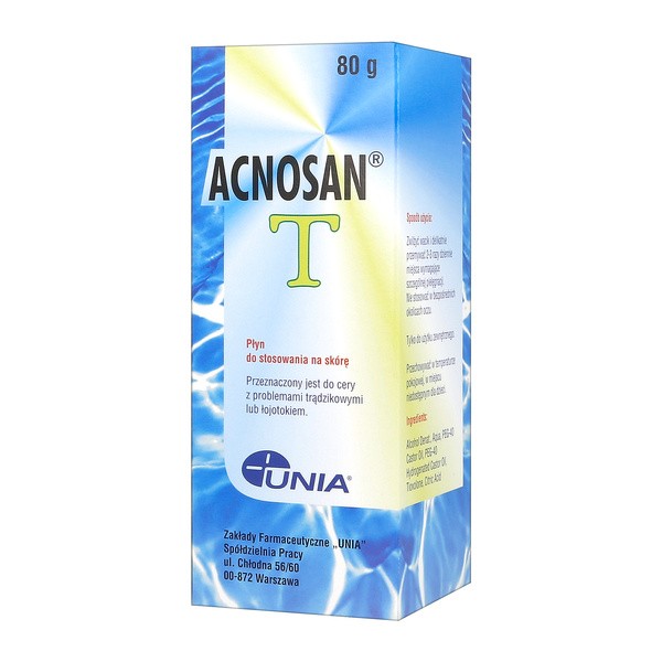 Acnosan T, płyn do stosowania na skórę, 80 g