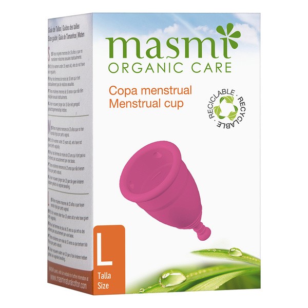 Masmi, kubeczek menstruacyjny, rozmiar L, 1 szt.
