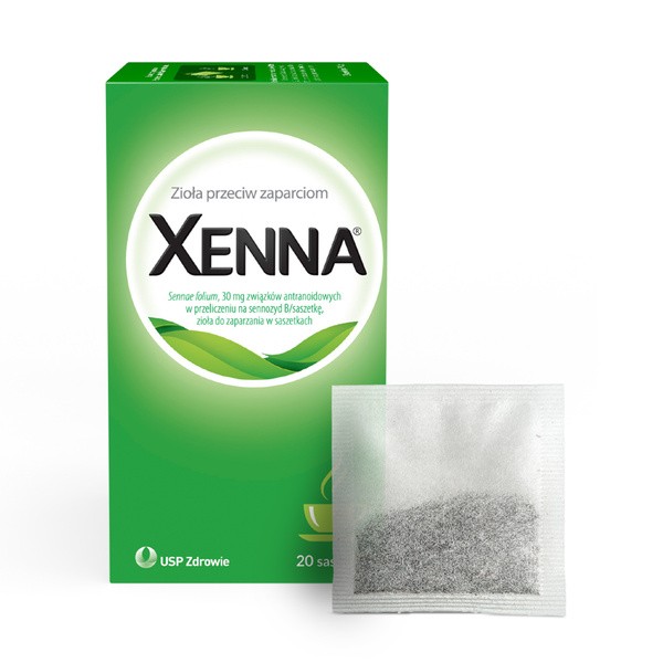 Xenna, zioła na zaparcia, fix, 20 szt.