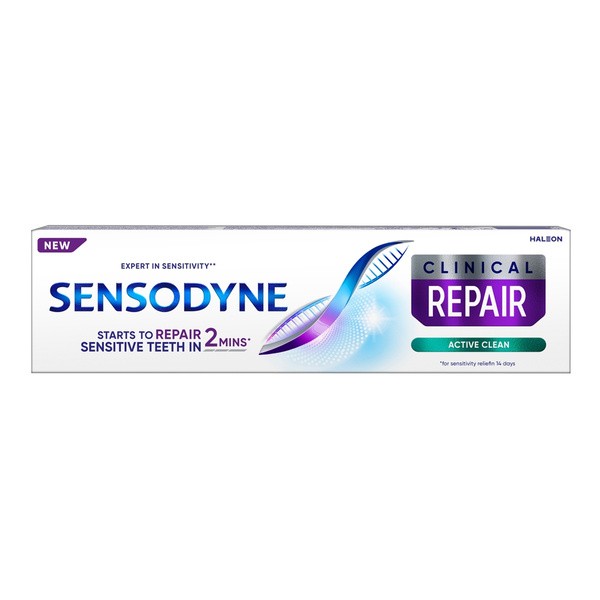 Sensodyne Clinical Repair Active Clean, pasta do zębów, 75 ml