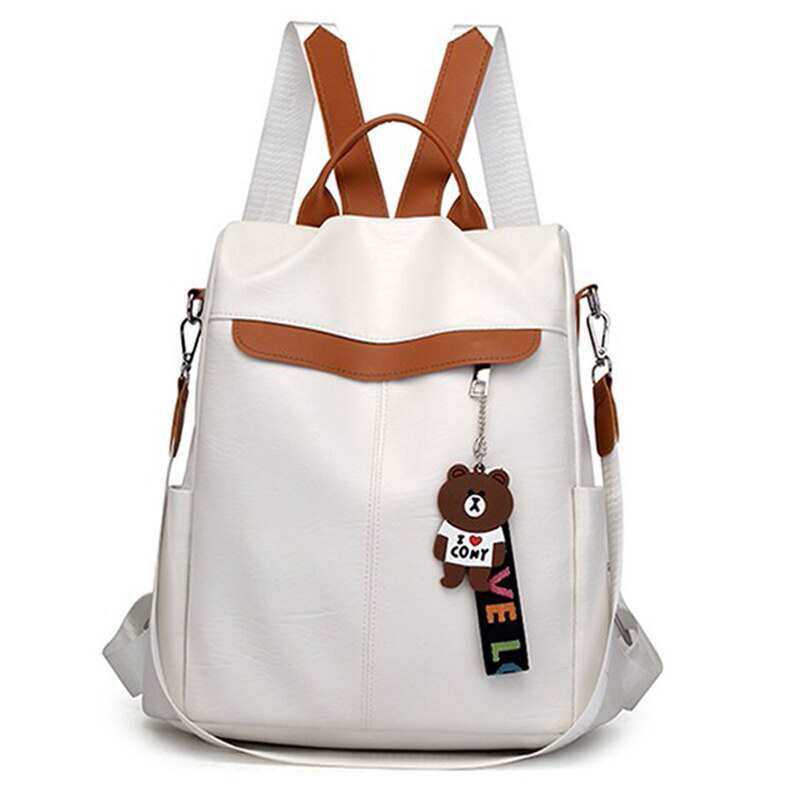 Sac à dos en cuir de créateur pour femme, collection 2020 : qualité exceptionnelle, antivol, idéal pour les voyages et les jeunes femmes.