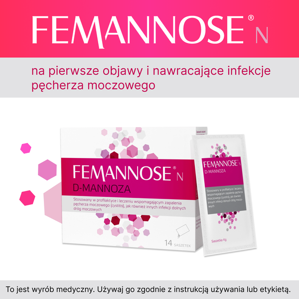 Femannose N, proszek, 14 saszetek