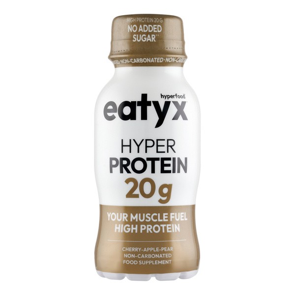 Eatyx Hyper Protein, shot proteinowy, smak wiśna-jabłko-gruszka, 95 ml