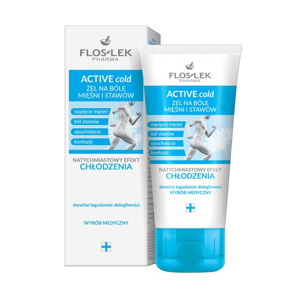 Active Cold, żel na bóle mięśni i stawów, 100 ml