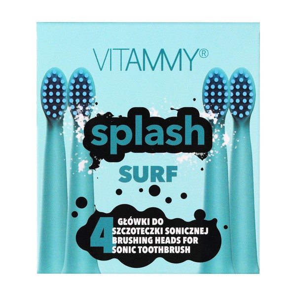 VITAMMY splash surf Końcówki do szczoteczki sonicznej