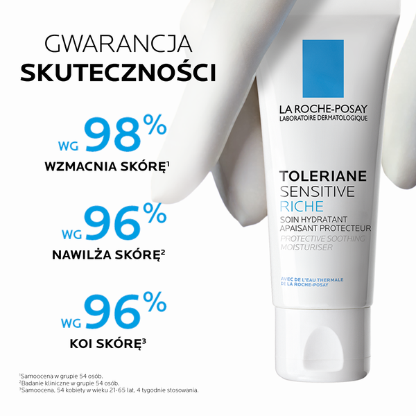 La Roche-Posay Toleriane Sensitive, krem nawilżający, 40 ml