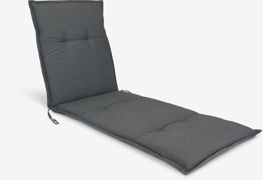 HOPBALLE haveligstol med HOPBALLE hynde, mørkegrå