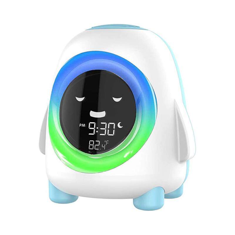 Sveglia per bambini Wisoee, sveglia per bambini, dispositivo per l'allenamento del sonno con luce notturna