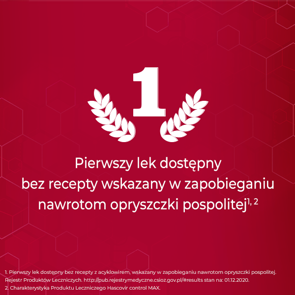 Hascovir Control MAX, 400 mg, tabletka, 60 szt.