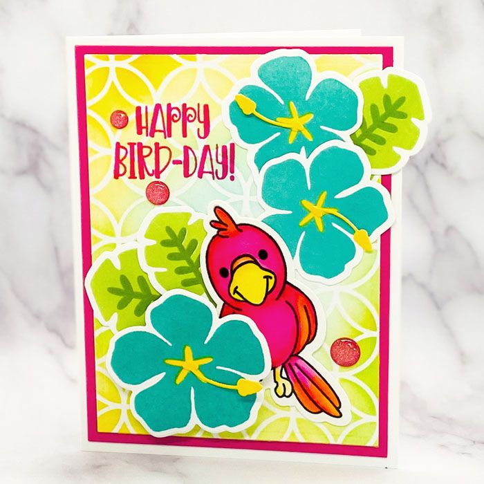 morebirds2stamp Clear Stamp Set of 9