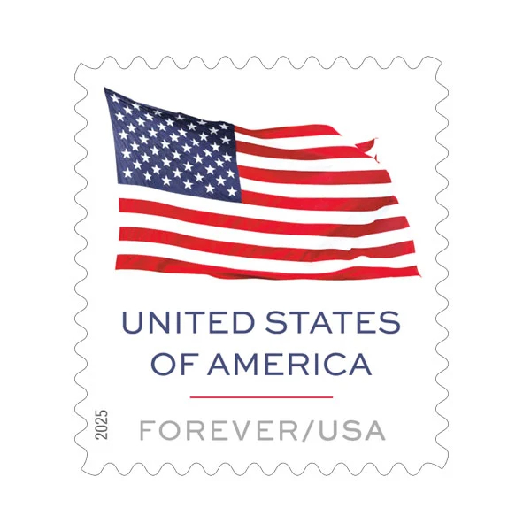 U.S. Flag 2025 Stamps Sheet of 20