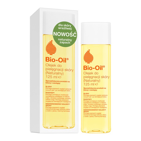 Bio-Oil, naturalny olejek do pielęgnacji skóry, 125 ml