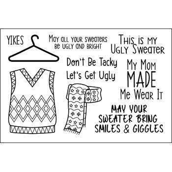 moresweater2stamp Clear Stamp Set