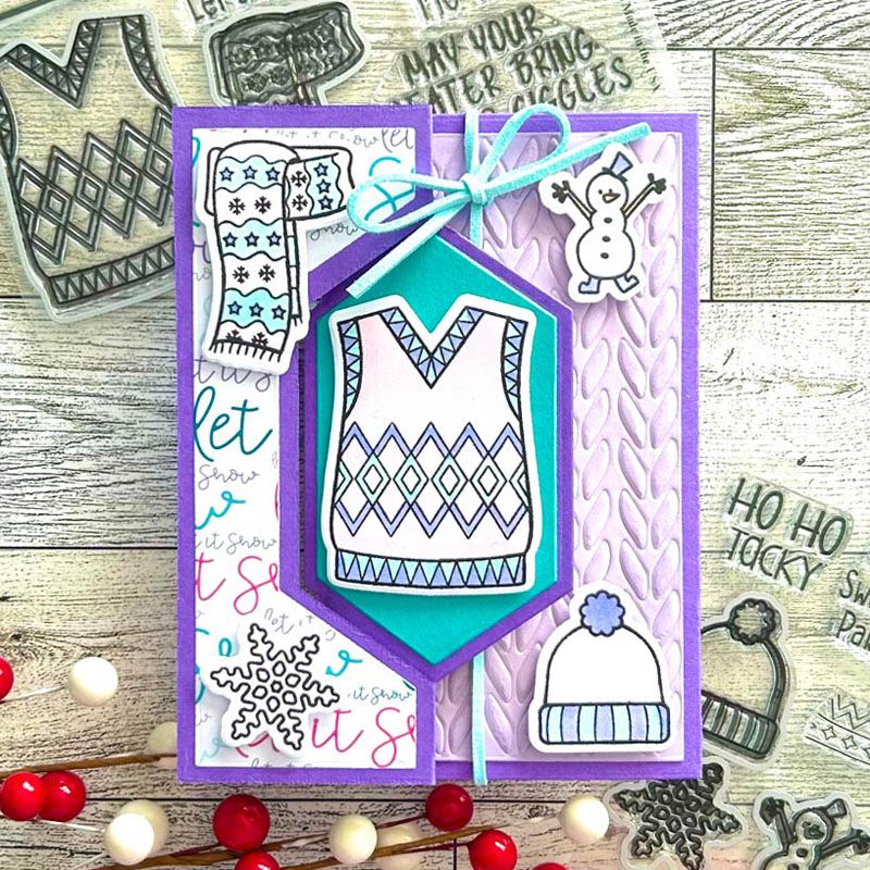 extras4sweater Clear Stamp Set