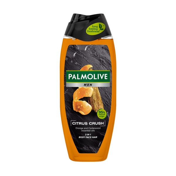 Palmolive Men Citrus Crush, żel pod prysznic 3w1, 500 ml