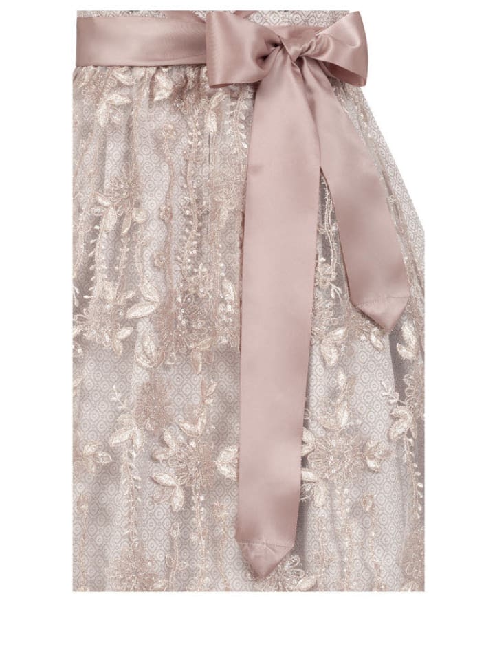 Nübler Dirndl Midi Tessa in Taupe günstig kaufen