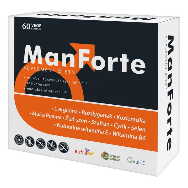 ManForte, kapsułki, 60 szt.