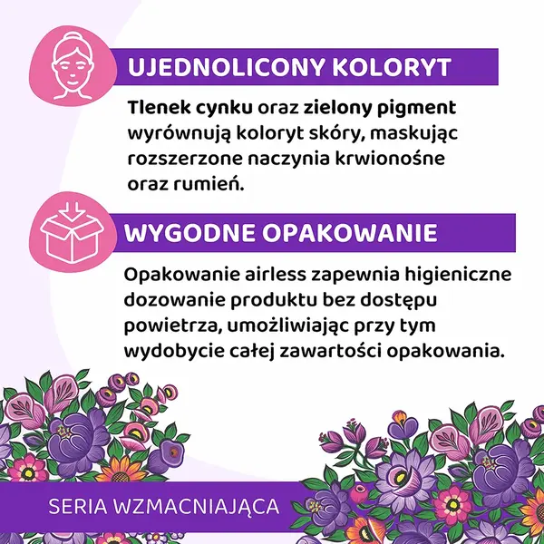 Vianek, wzmacniający krem do twarzy na dzień, 50 ml