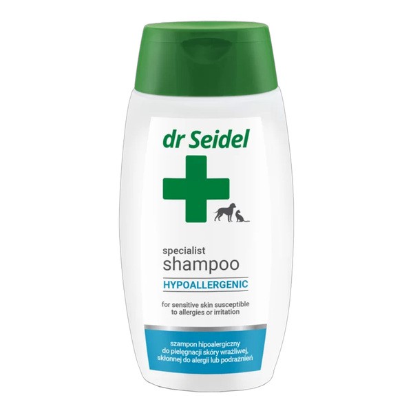 Dr Seidel Szampon hipoalergiczny dla psów i kotów, 220 ml