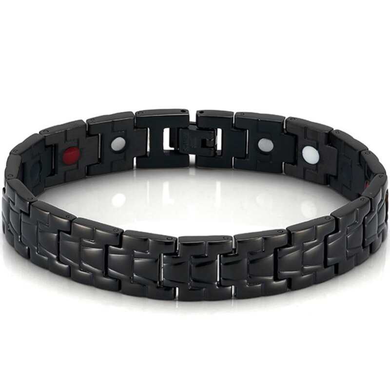 Ultra Strength 4 w 1 magnetyczna bransoletka lecznicza zapalenie stawow ulga w bolu i nadgarstka tunel bransoletki magnetyczne dla mezczyzn Dropshipping