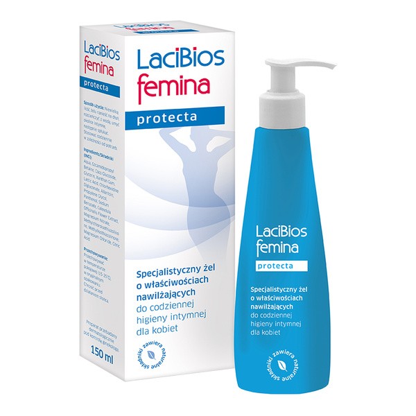 Lacibios Femina Protecta, specjalistyczny żel do higieny intymnej, 150 ml