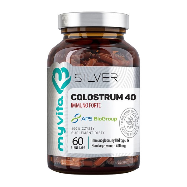 MyVita Silver Colostrum, kapsułki, 60 szt.