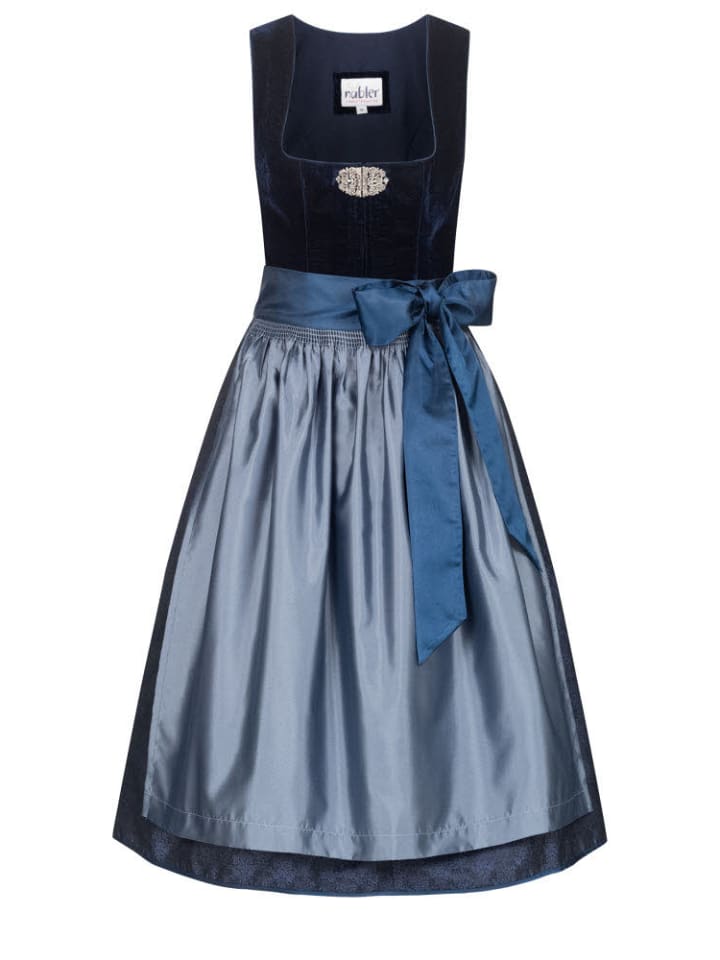 Nübler Dirndl Marlies in Dunkelblau günstig kaufen