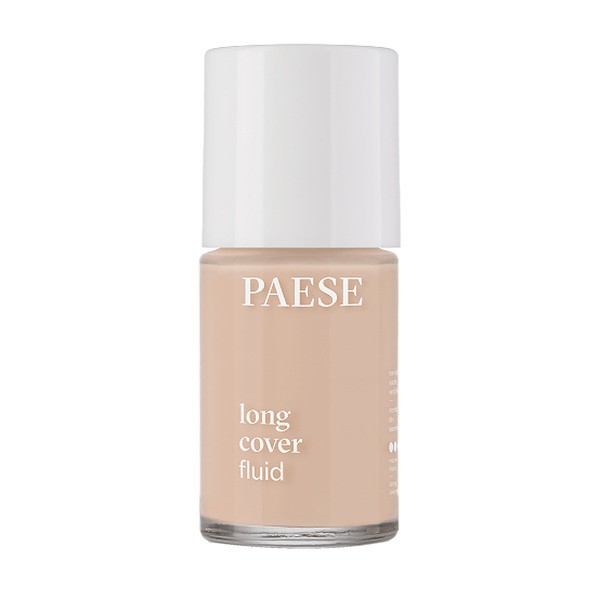 Paese Long Cover Fluid, podkład, 1,5 beige, 30 ml