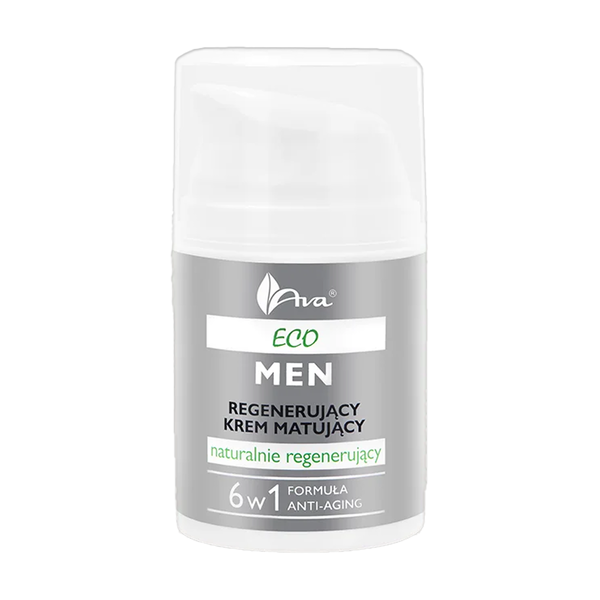 AVA Eco Men, krem matująco-regenerujący, 50 ml