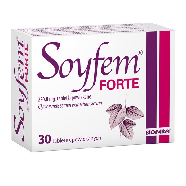 Soyfem forte, 230,8 mg, tabletki powlekane, 30 szt.