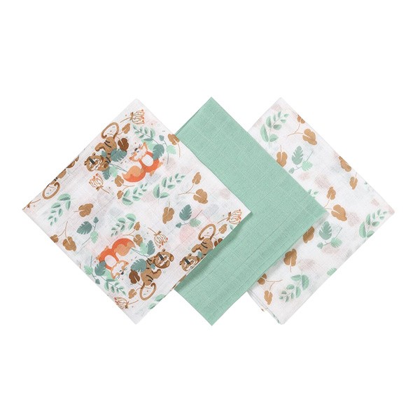 Babyono, Pieluszki muślinowe 348/12, 3 szt.