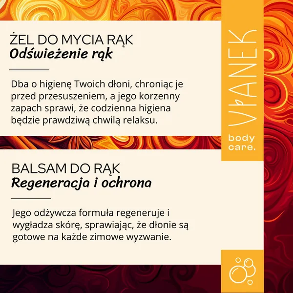 Vianek, zestaw do ciała Winter Vibes o zapachu grzanego wina, 400 ml + 300 ml + 300 ml + 145 ml