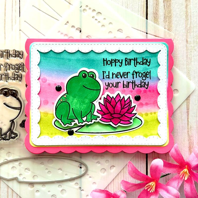 frogs2stamp Clear Stamp Set