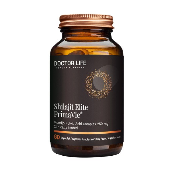 Doctor Life Shilajit Elite, kapsułki, 60 szt.