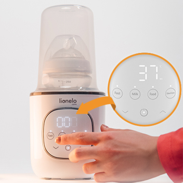 Lionelo Thermup 2.0, podgrzewacz do butelek, biały, 1 szt.