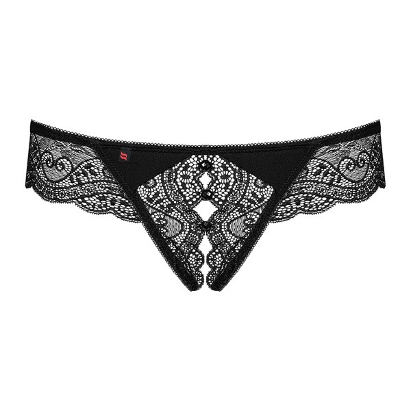 Obsessive Miamor, stringi otwarte, rozmiar L/XL, 1 szt.