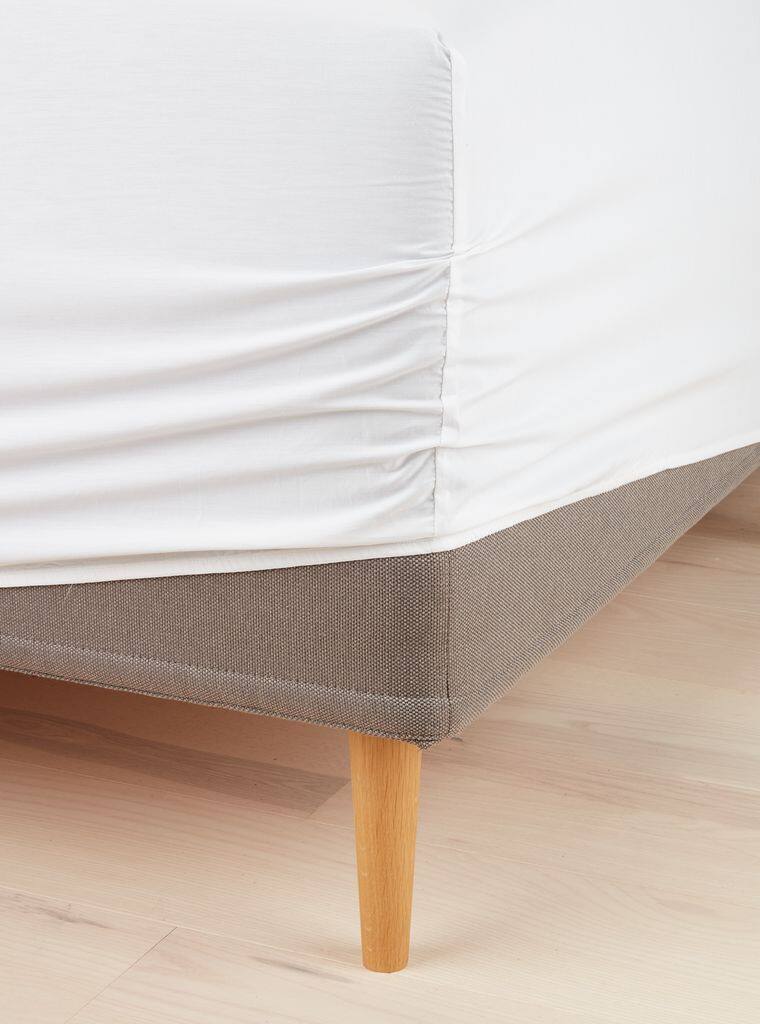 VIVIAN guldfarvet stræklagen VIVIAN 90x200x35cm hvid