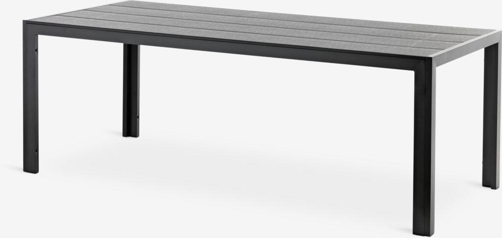 MADERUP MADERUP havebord B90xL205 sort