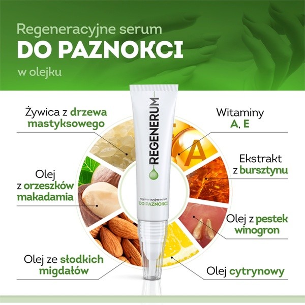 Regenerum, serum regeneracyjne do paznokci, 5 ml