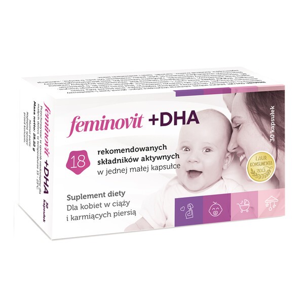 Feminovit + DHA, kapsułki miękkie, 30 szt.