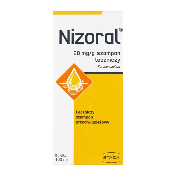 Nizoral, 20 mg/g, szampon leczniczy, 100 ml (butelka)