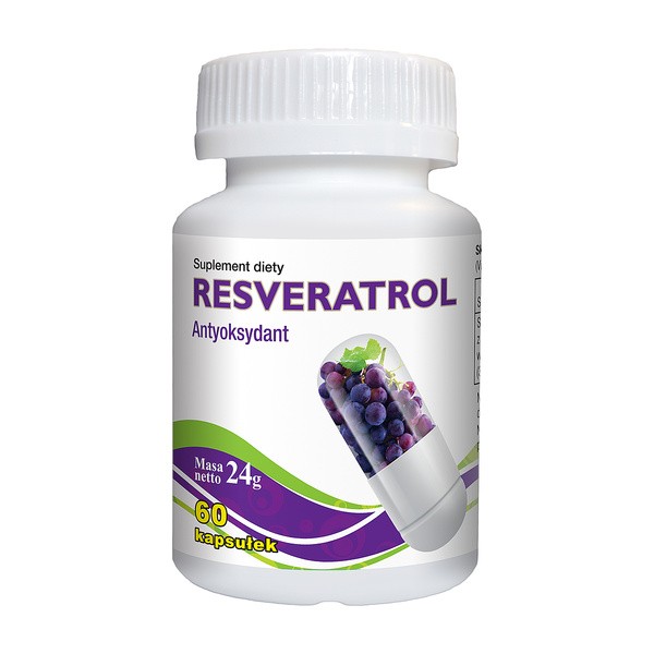 Resveratrol, kapsułki, 60 szt.