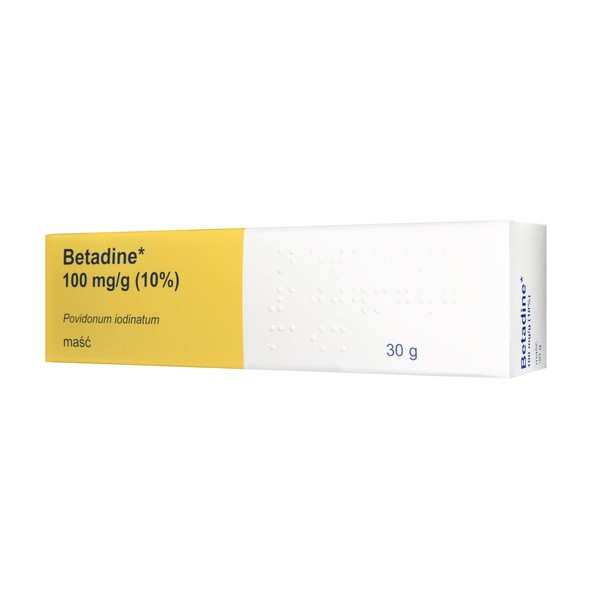 Betadine,10%, maść, 30 g (imort równoległy, Delfarma)