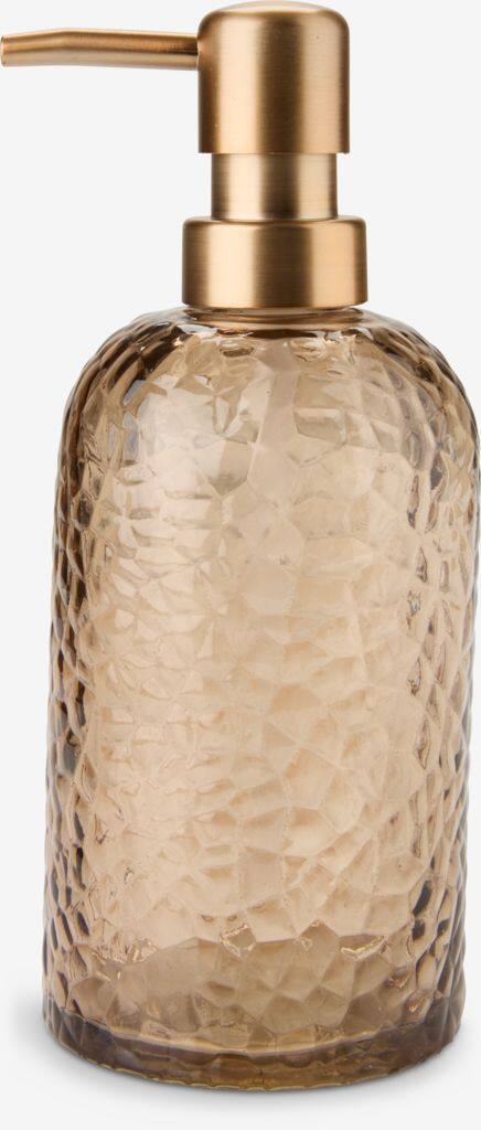 GENEVAD GENEVAD sæbedispenser, genbrugsglas, brun