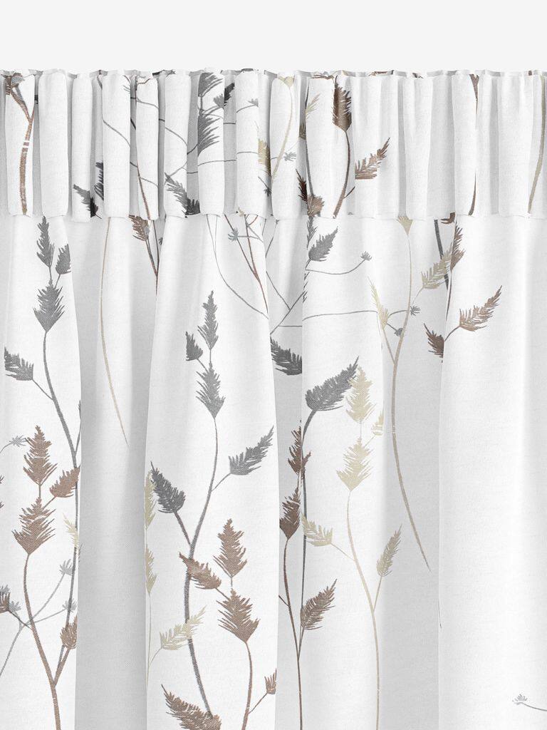 KINN KINN gardin 1x140x300cm blomst