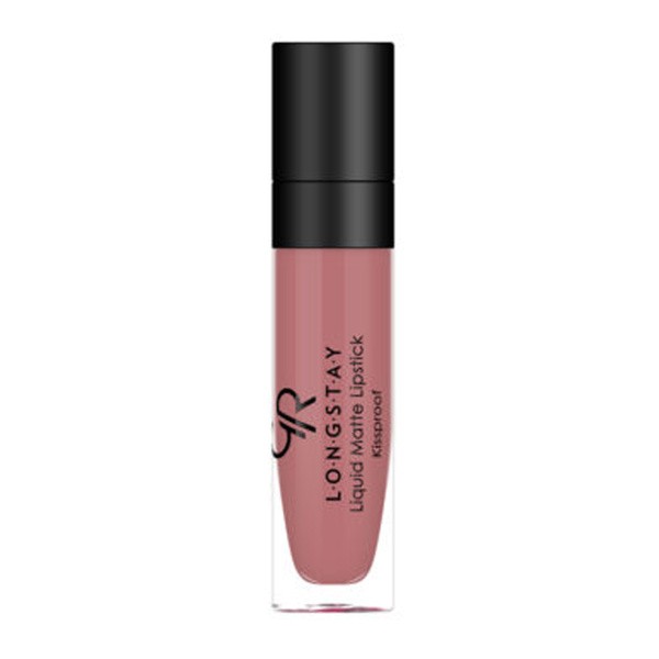 Golden Rose Longstay Liquid Matte Lipstick, matowa pomadka w płynie, 34, 5,5 ml