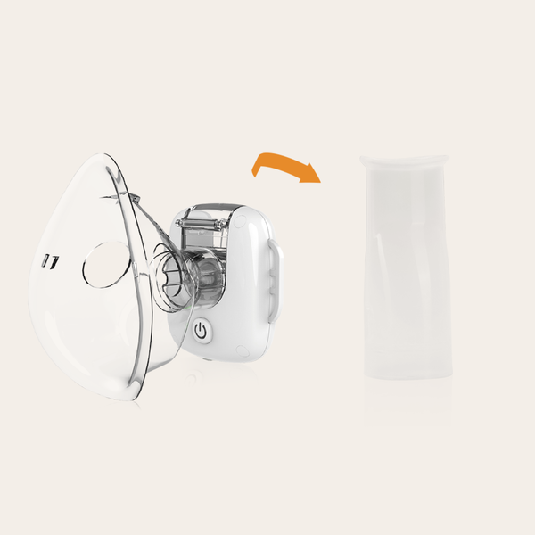 Lionelo Nebi Air Mask White, nebulizator, biały, 1 szt.